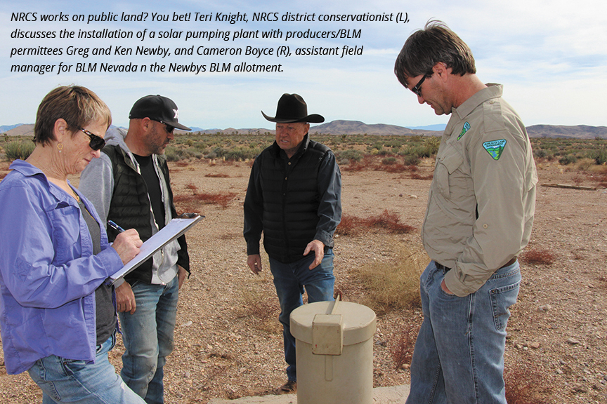 NRCS works on public land