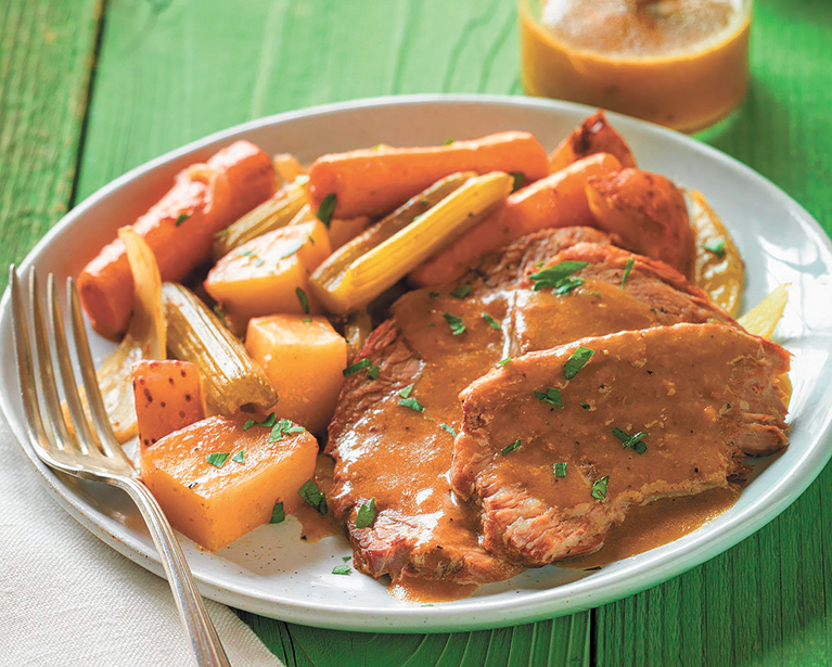 Irish-Inspired Beef Pot Roast and Vegetables